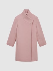 Reiss Pink Kia 9-12 yrs Wool Blend Coat - Image 2 of 9