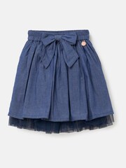 Angel & Rocket Blue Annie Mesh Skirt - Image 3 of 5