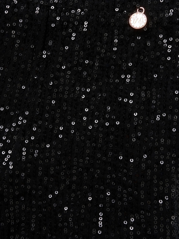 Angel & Rocket Sadie Sequin Wide Leg Trousers - Image 6 of 6