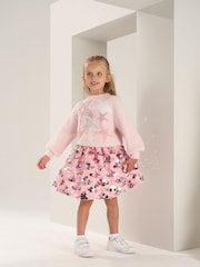 Angel & Rocket Pink Ellie Sequin Skirt - Image 1 of 5
