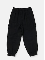 Angel & Rocket Black Parachute Cargo Tara Trousers - Image 4 of 5