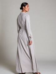 Aab Grey Long Shirt Dress - Image 4 of 4