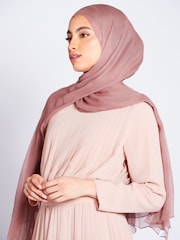Aab Pink Pleat Maxi Dress - Image 5 of 5