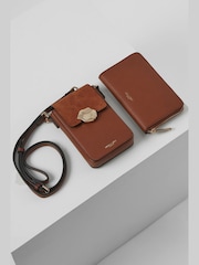 Braun - Luella Grey Zoe Telefon Crossbody Tasche - Bild 3 von 5
