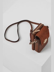 Braun - Luella Grey Zoe Telefon Crossbody Tasche - Bild 4 von 5