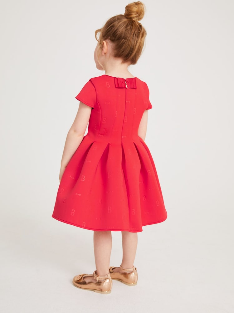 Baker by Ted Baker Pleated Scuba Dress - Image 4 of 10