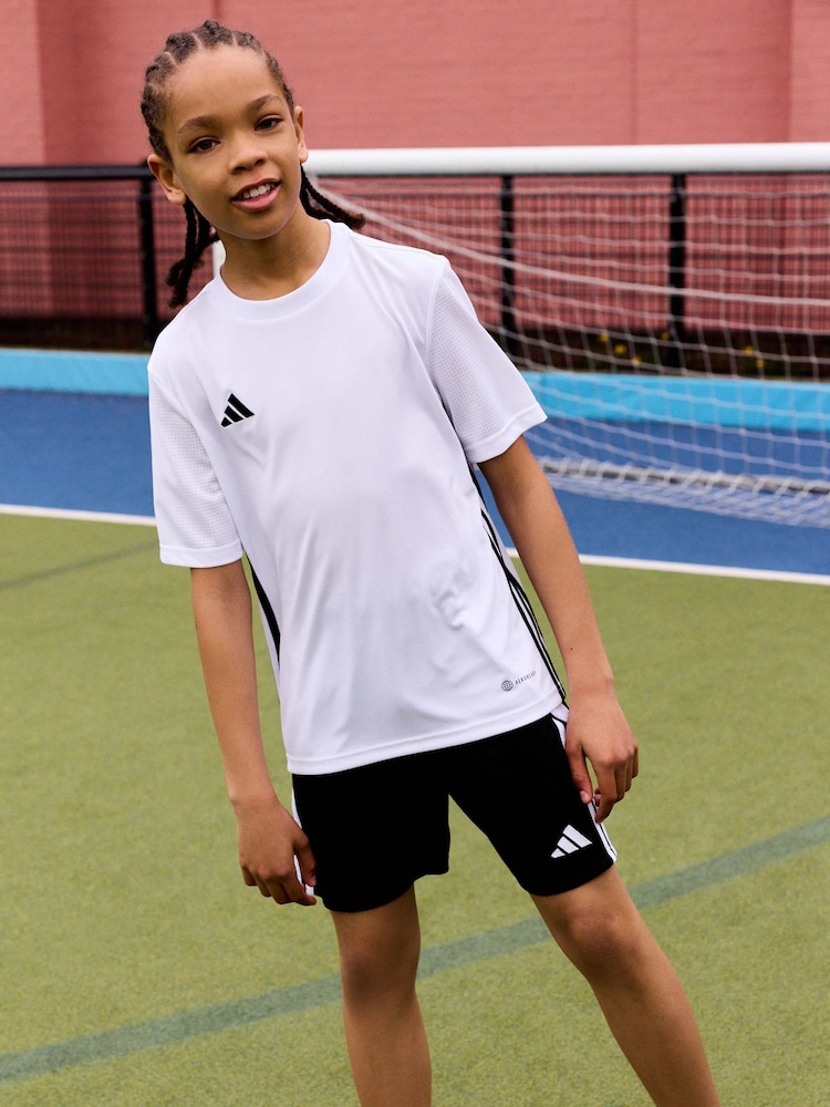 adidas White/Black Tabela 23 Jersey - Image 2 of 10