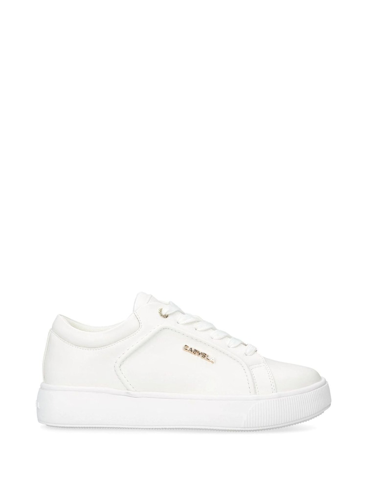 Carvela Soar White 2 Trainers - Image 2 of 5