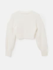 Angel & Rocket White Fluffy Faye Cardigan - Image 4 of 5