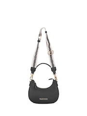 Valentino Bags Black Zero Half Moon Shoulder Bag - Image 4 of 5