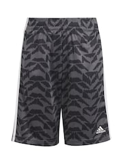 adidas Grey Junior Football Celebration Shorts - Image 1 of 4