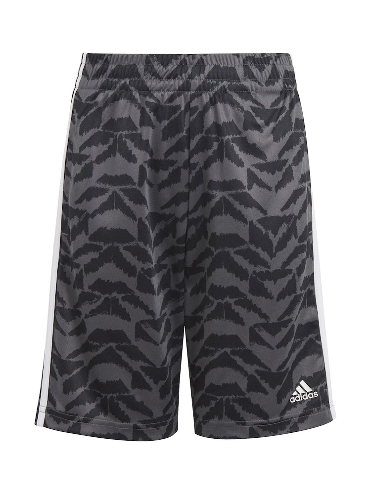 adidas Grey Junior Football Celebration Shorts - Image 1 of 4