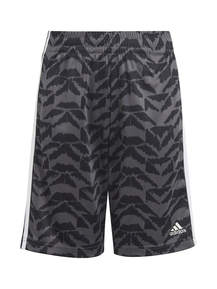 adidas Grey Junior Football Celebration Shorts - Image 2 of 4