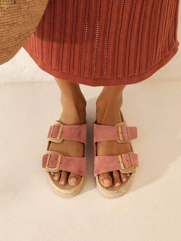 Manebi Pink Nordic Sandals - Image 2 of 3