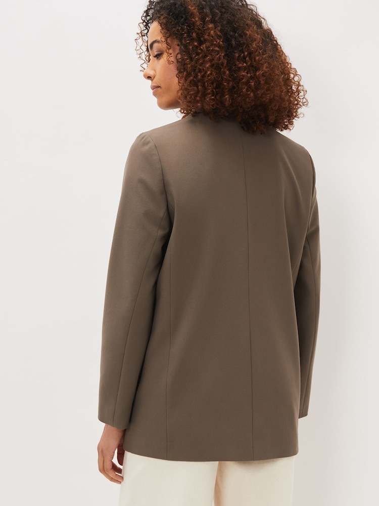 Phase Eight Green Adela Soft Blazer - Image 2 of 6 Phase Eight Green Adela Soft Blazer - Image 2 of 6