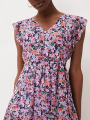 Phase Eight Natural Breesha Printed Dress - Image 6 of 7