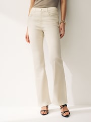 Emme by Marella Slim Acqua White Jeans - Image 1 of 3