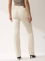 Emme by Marella Slim Acqua White Jeans - Image 2 of 3