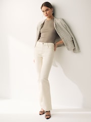Emme by Marella Slim Acqua White Jeans - Image 3 of 3