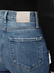 Paige Blue Stella Straight 31" Jeans - Image 4 of 5