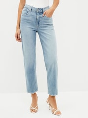 Paige Sarah Straight Ankle Jeans - Image 1 of 5