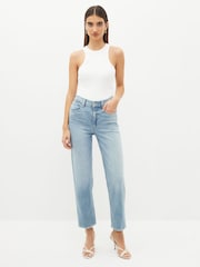 Paige Sarah Straight Ankle Jeans - Image 3 of 5