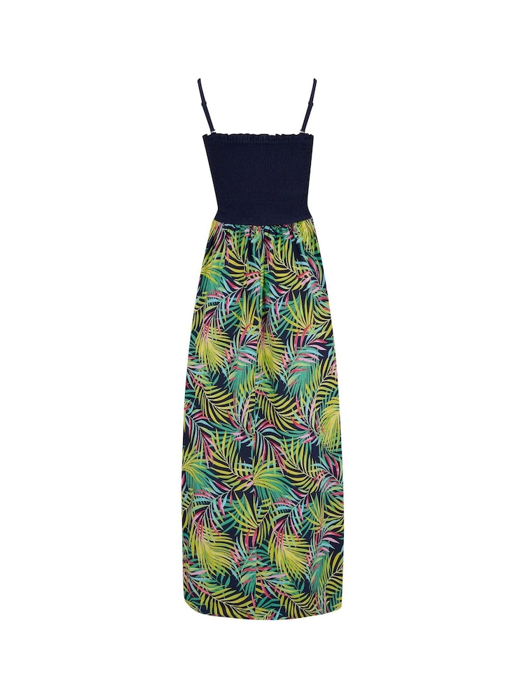 Pour Moi Black Tropical Removable Strap Dress - Image 5 of 5