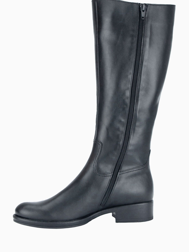 Gabor Adieu Black Leather Boots - Image 2 of 5