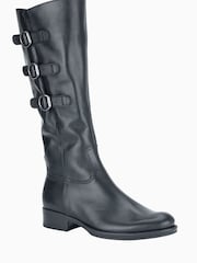 Gabor Adieu Black Leather Boots - Image 3 of 5