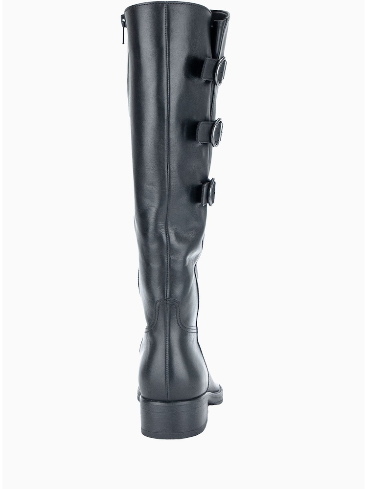 Gabor Adieu Black Leather Boots - Image 5 of 5 Gabor Adieu Black Leather Boots - Image 5 of 5