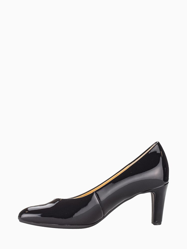 Gabor Edina Black Court Shoes - Image 2 of 5