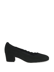 Gabor Wide Fit Gigi Antikrosa Suede Court Shoes - Image 1 of 4