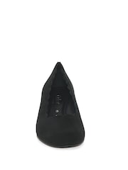 Gabor Wide Fit Gigi Antikrosa Suede Court Shoes - Image 4 of 4