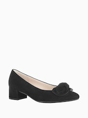 Gabor Hooty Black Suede Shoes - Image 3 of 5