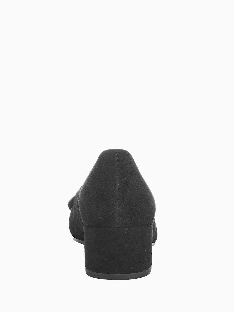 Gabor Hooty Black Suede Shoes - Image 5 of 5