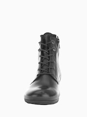 Gabor Boat Leather/Suede Ankle Black Boots - Image 4 of 5