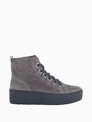 Gabor Grey Direct Wallaby Suede Ankle Boots - Image 1 of 5