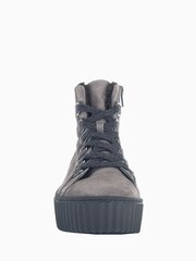 Gabor Grey Direct Wallaby Suede Ankle Boots - Image 4 of 5
