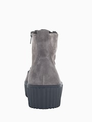 Gabor Grey Direct Wallaby Suede Ankle Boots - Image 5 of 5