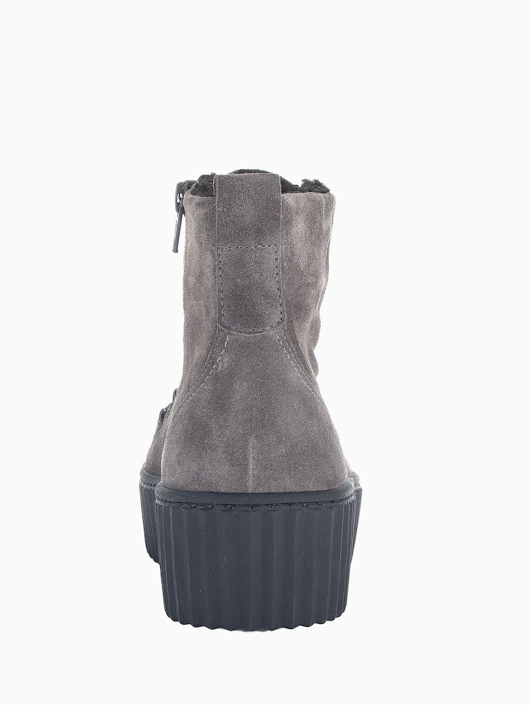 Gabor Grey Direct Wallaby Suede Ankle Boots - Image 5 of 5