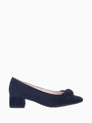 Gabor Blue Hooty Atlantik Suede Shoes - Image 1 of 5