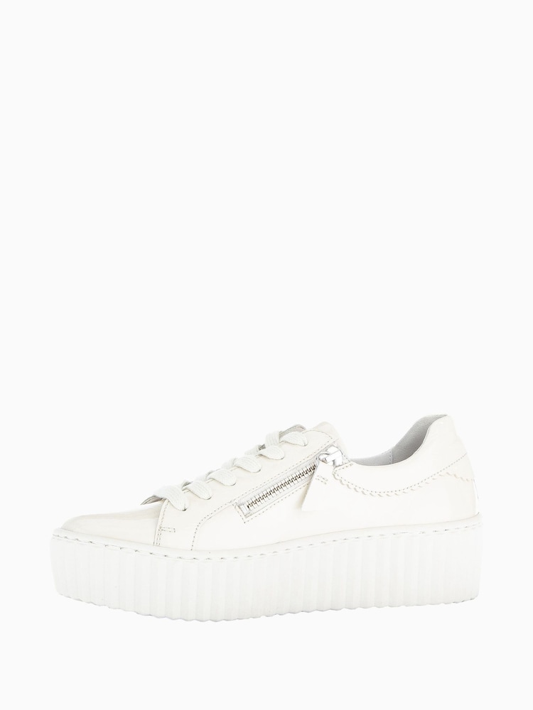 Gabor Dolly Leather Trainers - Image 2 of 5 Gabor Dolly Leather Trainers - Image 2 of 5