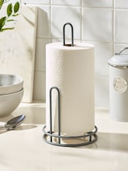 Light Grey Bronx Wire Kitchen Roll Holder - Image 1 of 3