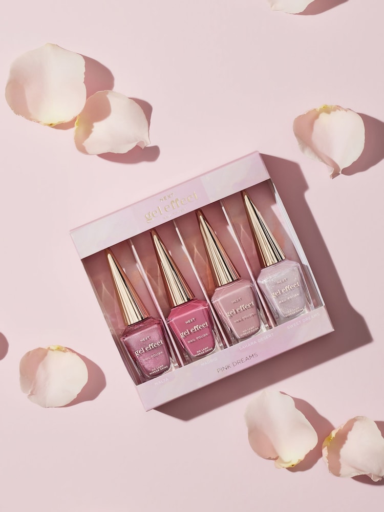 Set of 4 Gel Effect Nail Polish Gift Set - Image 1 of 4