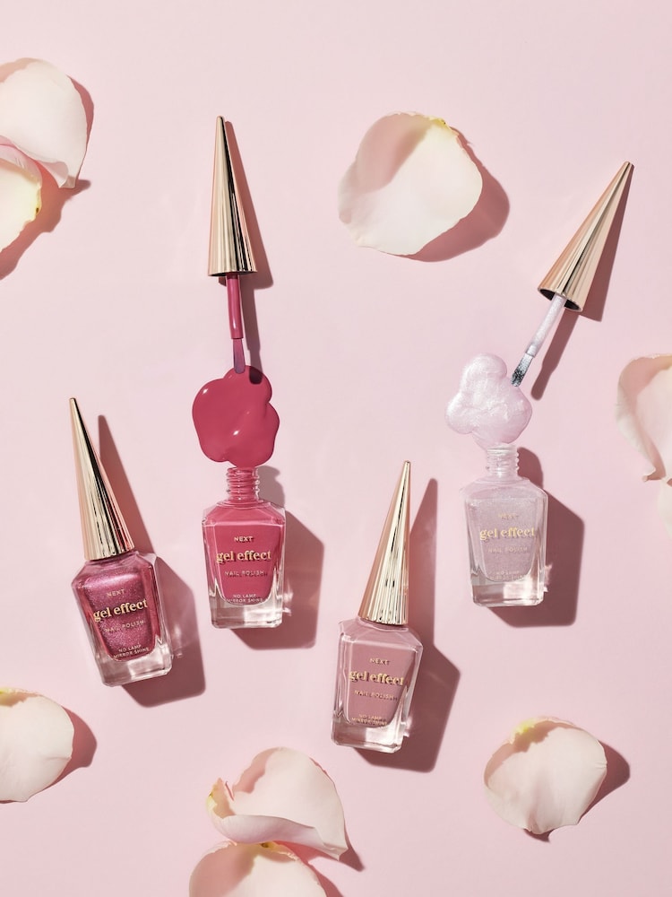 Set of 4 Gel Effect Nail Polish Gift Set - Image 2 of 4