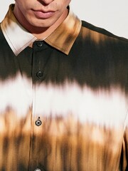Brown Ombre EDIT Long Sleeve Shirt - Image 4 of 9