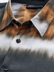 Brown Ombre EDIT Long Sleeve Shirt - Image 7 of 9