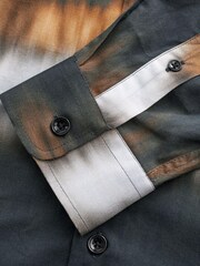 Brown Ombre EDIT Long Sleeve Shirt - Image 8 of 9