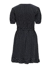 Pour Moi Black Kelly Woven Visc Dress - Image 5 of 5