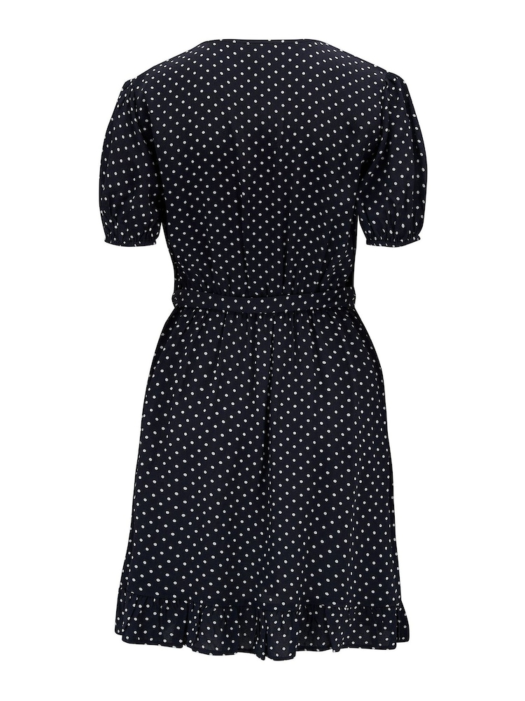 Pour Moi Black Kelly Woven Visc Dress - Image 5 of 5